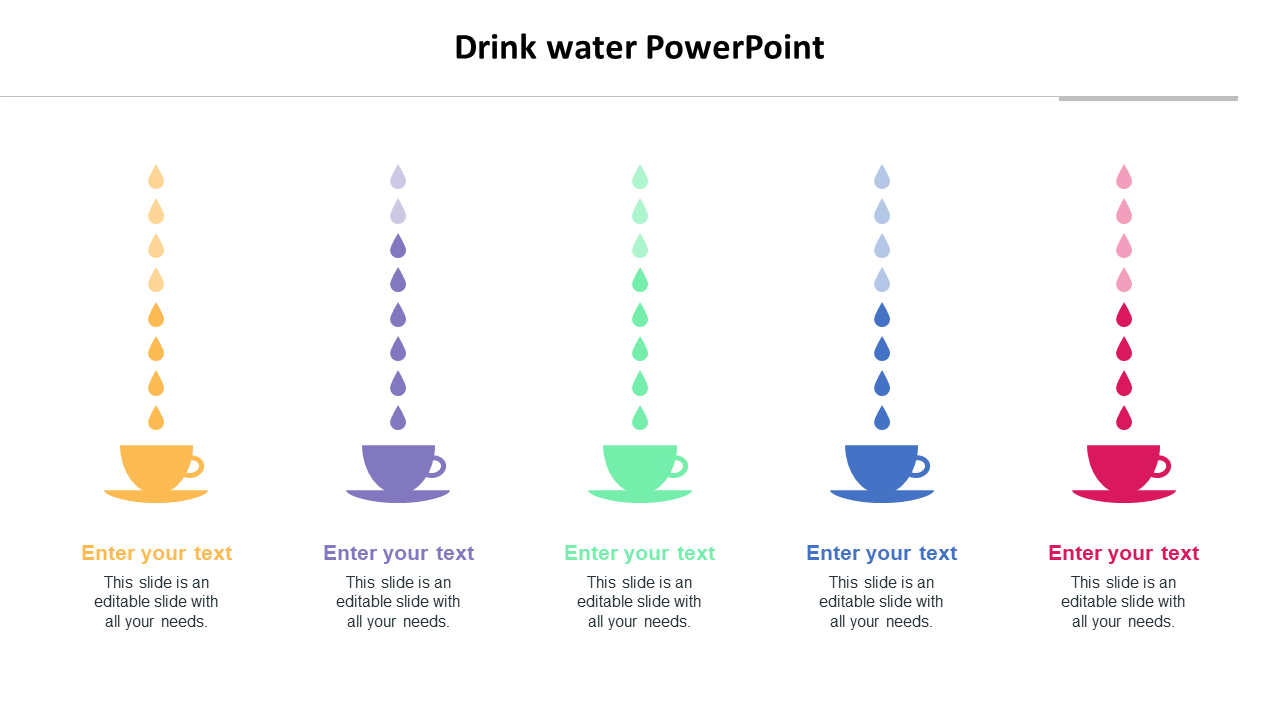 Drink water PowerPoint